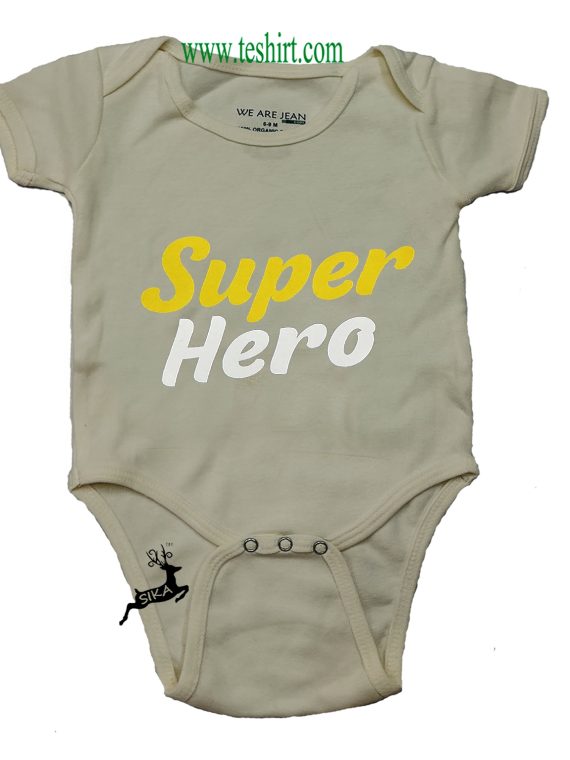 Organic cotton Romper Half sleeve